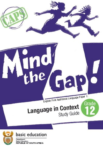 mind the gap language in context grade 12