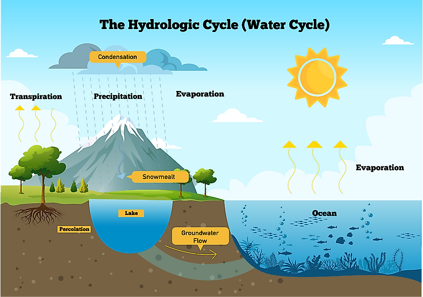 Explaining-how-the-water-cycle-supplies-us-with-a-continual-supply-of-fresh-water