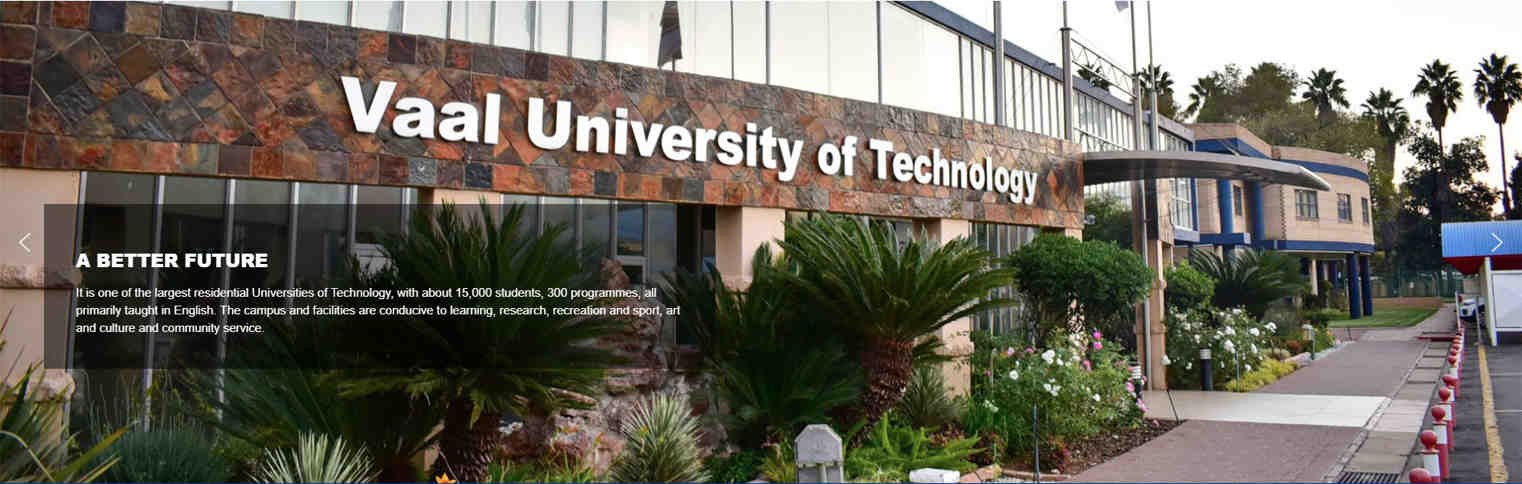 Vaal University of Technology (VUT) Diploma and Degree Courses Offered
