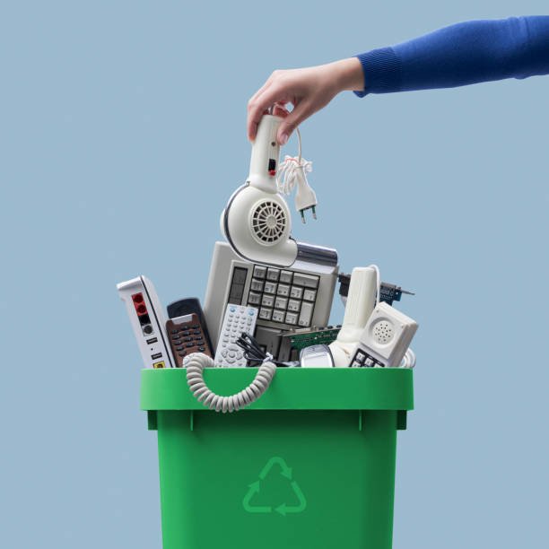 Three Steps of E-waste Recycling Chain