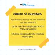 Mirero ya Tshivenda na Thalutshelodzo