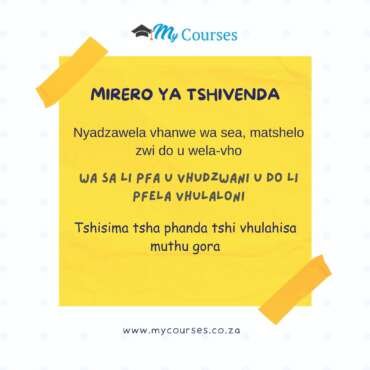 mirero ya tshivenda