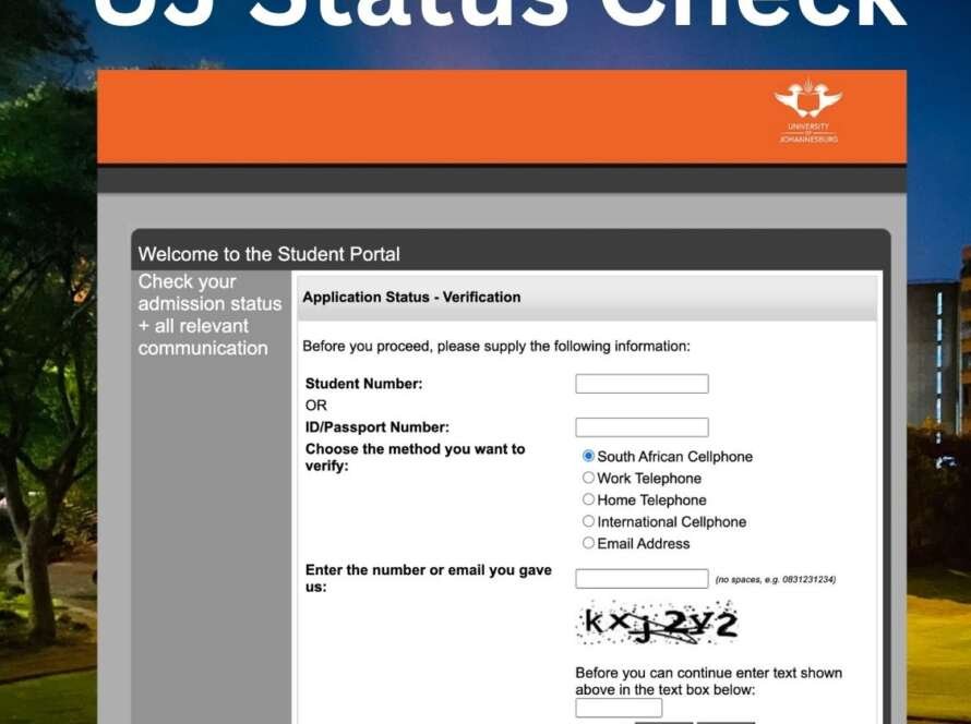 UJ Status Check