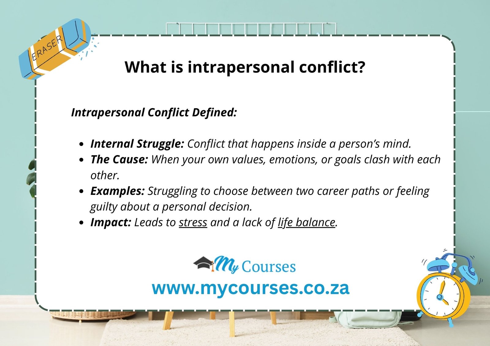 What is intrapersonal conflict