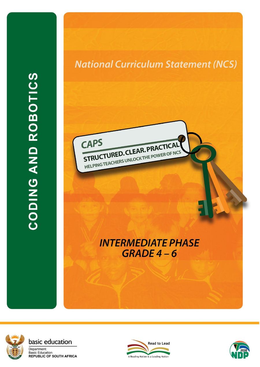 Coding and Robotics CAPS Document Grades 4 6 kavo 202 1