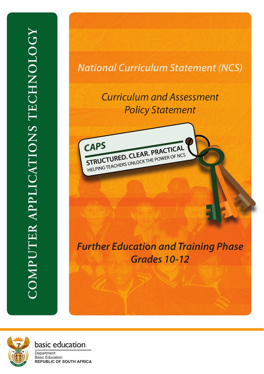 Computer Applications Technology CAPS Document Grades 10-12 kavo-011