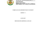 French Second Additional Language CAPS Document Grades 7-9 kavo-201