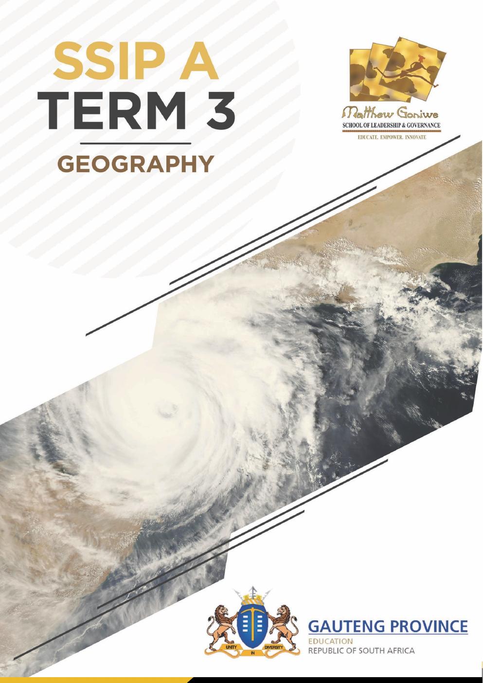 Geography Term 3 SSIP Teacher Training Manual PDF r3pe29