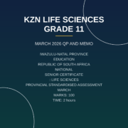 Life Sciences Grade 11 Term 1 Provincial Assessment PDF KIC-081