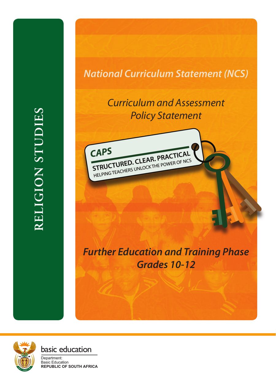 Religion Studies CAPS Document Grades 10-12 kavo-048