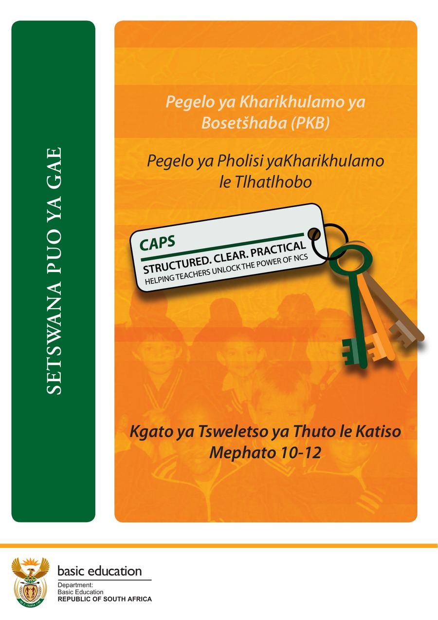 Setswana Home Language CAPS Document Grades 10-12 kavo-037