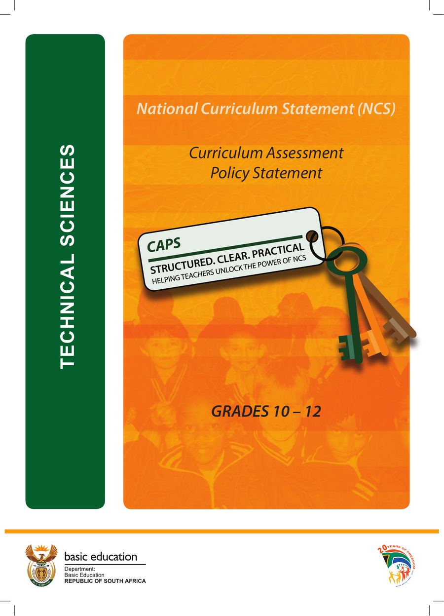 Technical Sciences CAPS Document Grades 10-12 kavo-146