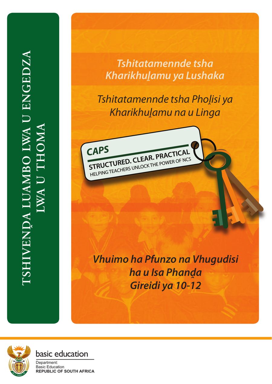 Tshivenda First Additional Language CAPS Document Grades 10-12 kavo-028
