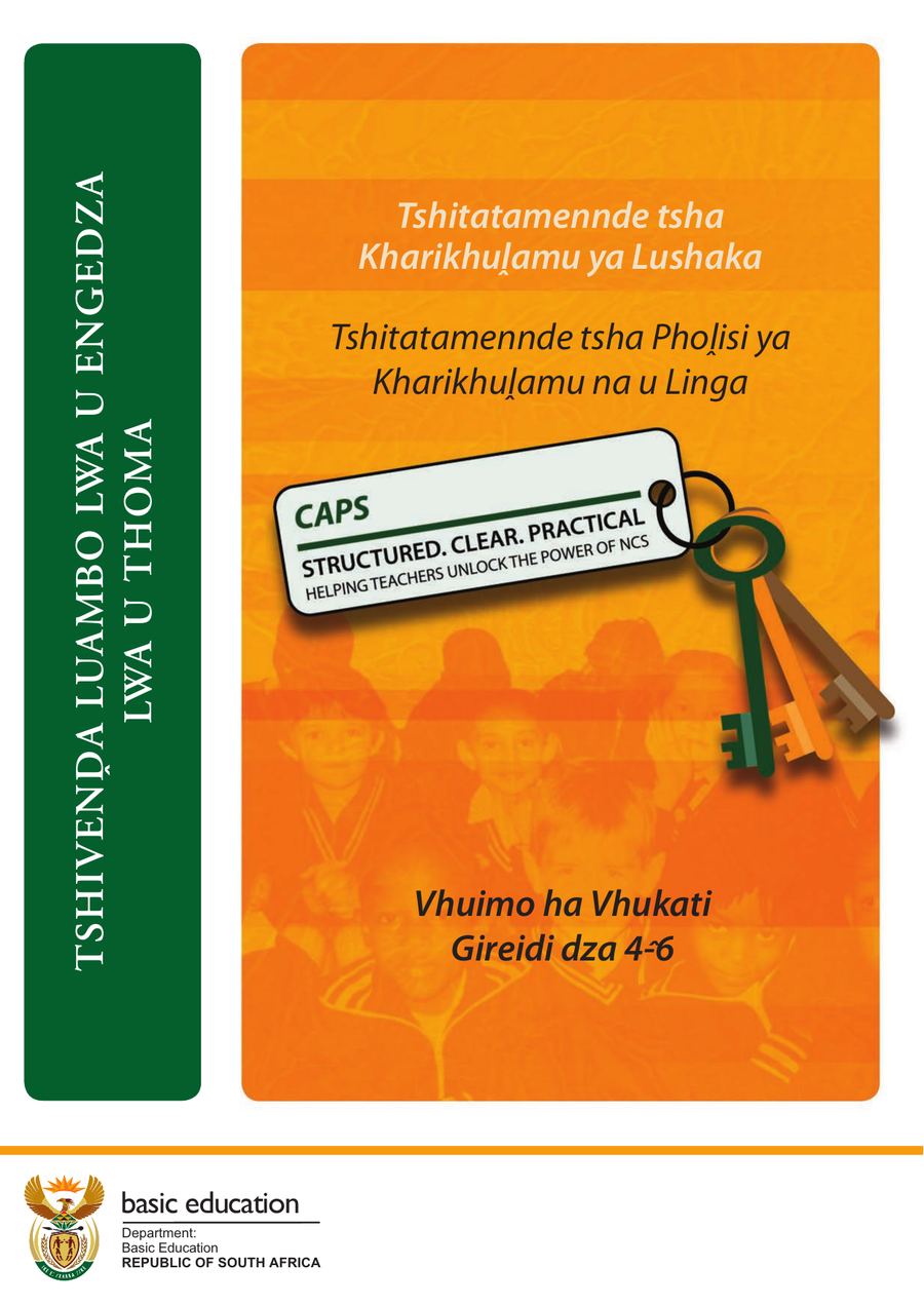 Tshivenda First Additional Language CAPS Document Grades 4-6 kavo-072