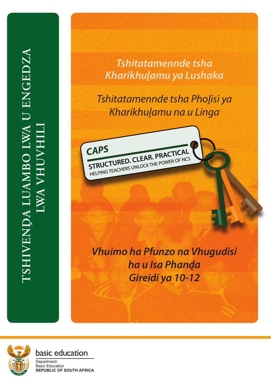 Tshivenda Second Additional Language CAPS Document Grades 10-12 kavo-057