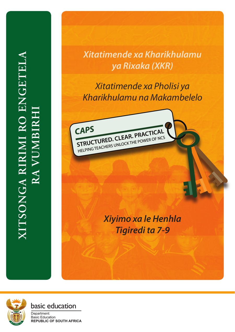 Xitsonga Second Additional Language CAPS Document Grades 7 9 kavo 191 1