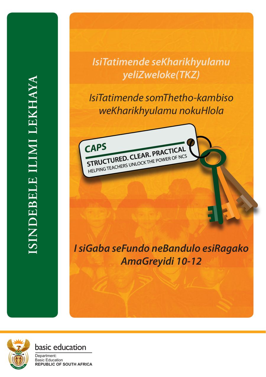 isiNdebele Home Language CAPS Document Grades 10-12 kavo-032