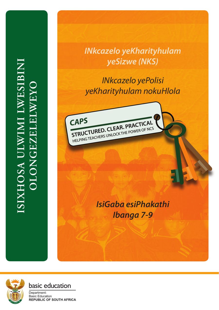isiXhosa Second Additional Language CAPS Document Grades 7 9 kavo 186 1